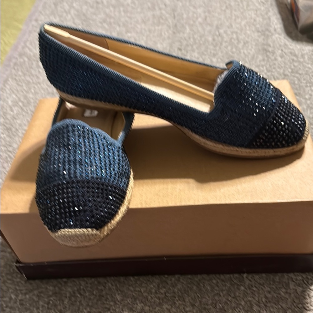 INC International Concepts Blue Espadrille Shoes